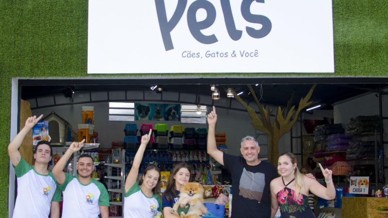 Inauguração do Pets  Cães, Gatos & Você