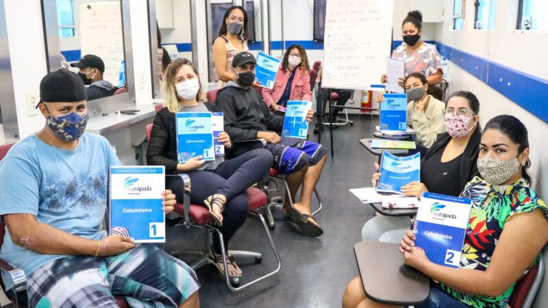 Prefeitura inicia cursos de beleza do Programa Via Rápida Emprego