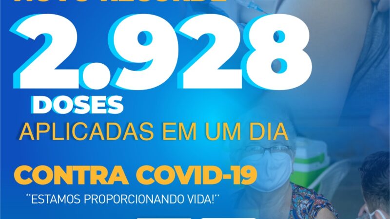 Campanha contra Covid-19 contempla 100% da população adulta de São Sebastião