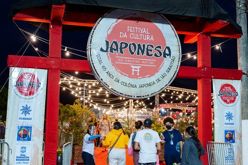 Noite de abertura do 1º evento-teste Festival da Cultura Japonesa é sucesso em São Sebastião