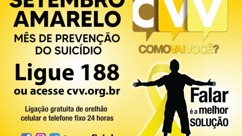 Campanha Setembro Amarelo