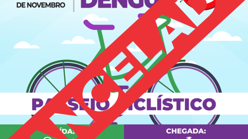 Prefeitura Ilhabela cancela passeio ciclístico que estava agendado para próximo sábado (20/11)