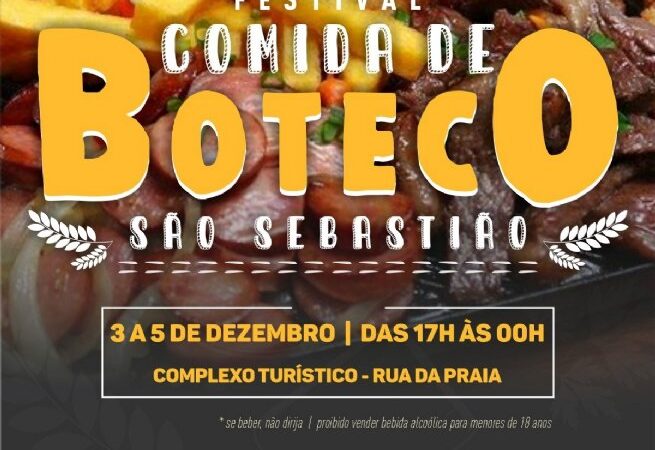 Festival Comida de Boteco inicia nesta sexta-feira (3) oferecendo diversas opções gastronômicas