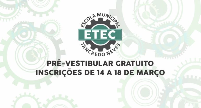 EM Tancredo vai oferecer curso pré-vestibular gratuito