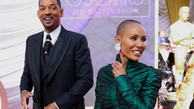 JADA PINKETT SMITH FALA APÓS PIADA DE CHRIS ROCK:  ‘TEMPO DE CURA’