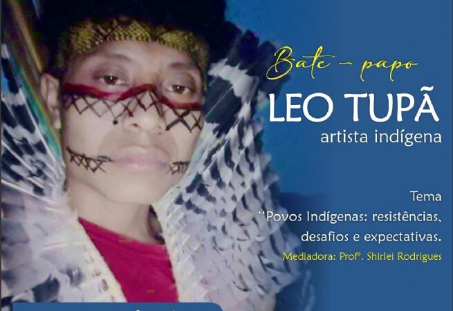 FUNDASS REALIZA BATE-PAPO COM O ARTISTA LEO TUPÃ NO DIA DO INDÍGENA