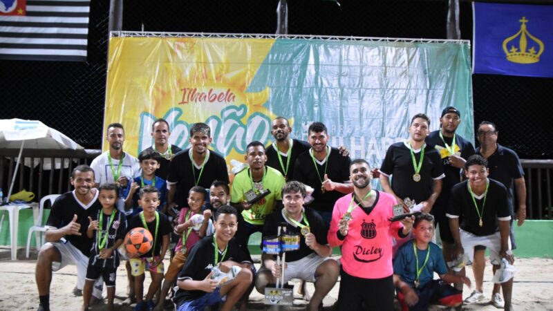 É PENTA! EQUIPE DO MENINOS DO SUL CONQUISTA PELA PRIMEIRA VEZ O MUNICIPAL DE BEACH SOCCER EM ILHABELA