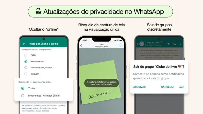 Você já ficou sabendo das novas funções do Whatsapp?