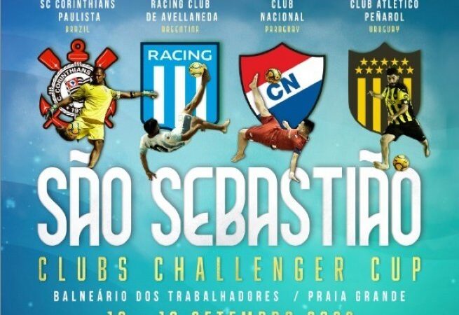 Reunião dos Principais times sul-americanos de beach soccer em São Sebastião