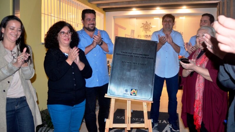 Inauguração da Casa do Patrimônio Histórico