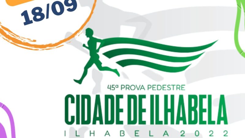 700 inscritos para a 45º Prova Pedestre Cidade de Ilhabela