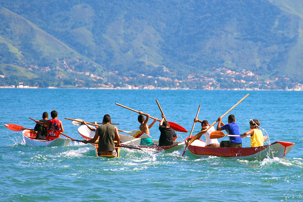 A tradicional corrida de Canoa Caiçara “Seu Américo” é neste final de semana