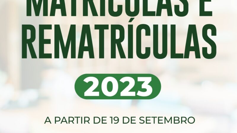 Período de matrículas e rematrículas para o ano letivo de 2023 em Ilhabela começa hoje