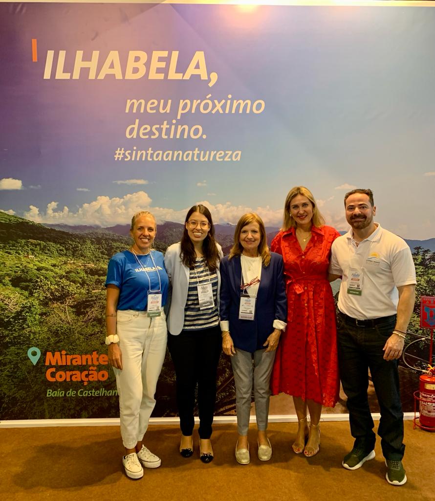 Ilhabela participa de uma das mais importantes feiras de turismo a ABAV Expo 2022