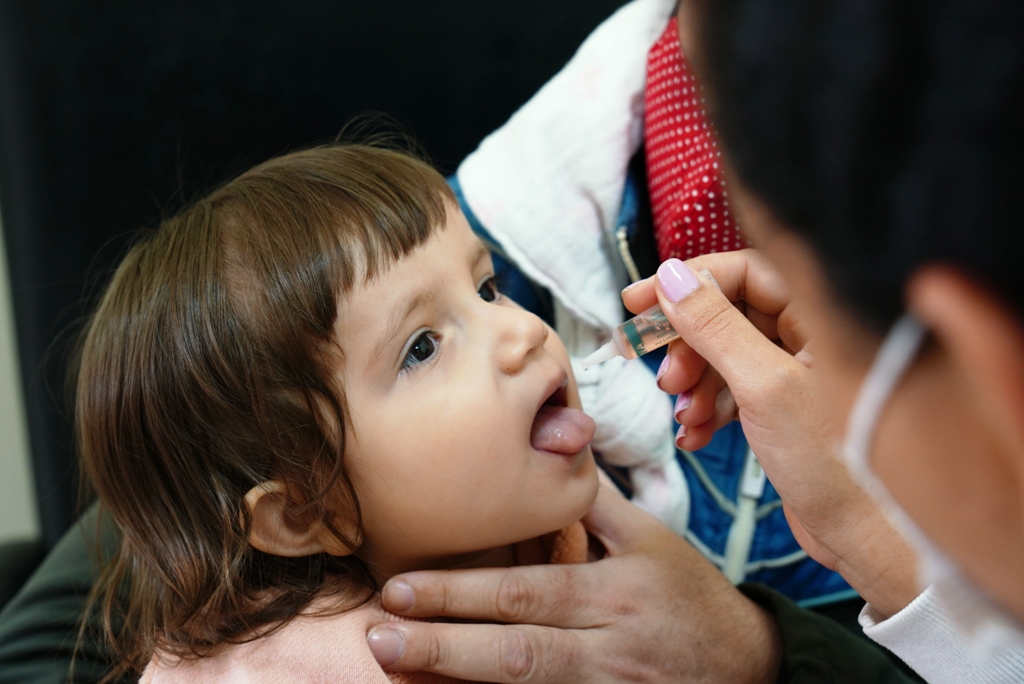 Campanha de Vacinação contra Paralisia Infantil em Caraguatatuba vai até 31 de Outubro