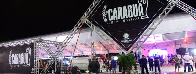 o 5º Caraguá Beer Festival entre os dias 12 e 16 de Outubro
