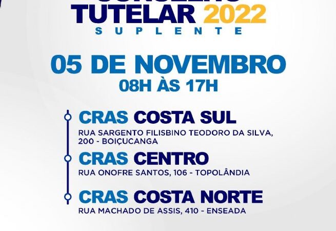 Eleição Conselho tutelar suplente 2022