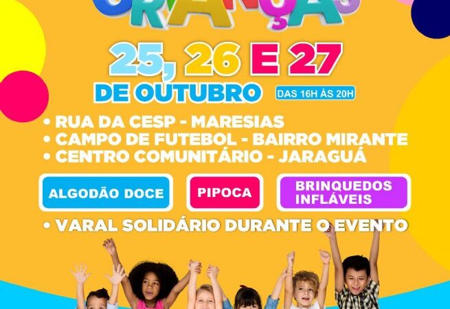 Fundo Social realiza ‘Festa das Crianças 2022’