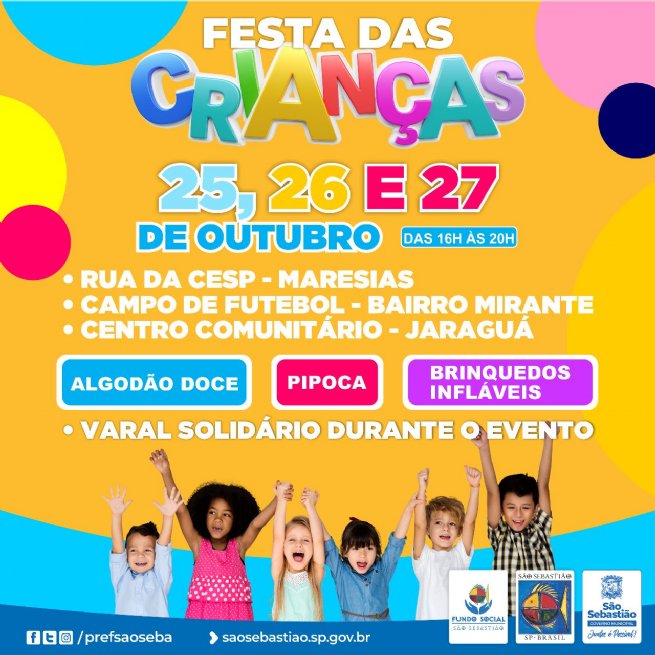Fundo Social realiza ‘Festa das Crianças 2022’