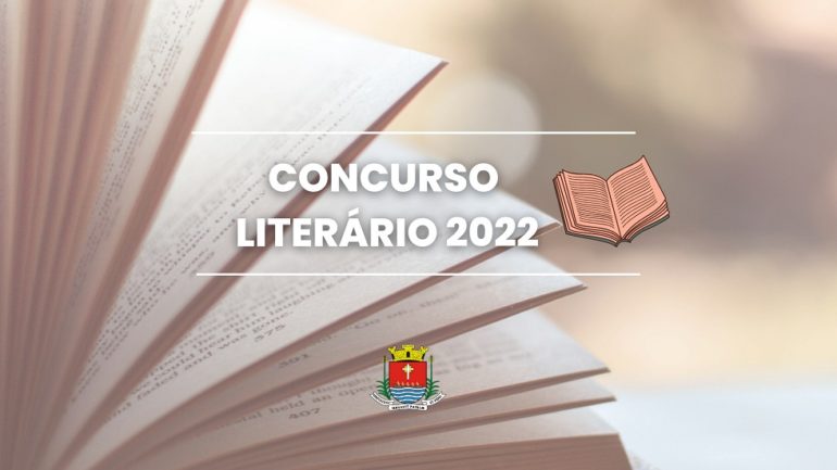 Concurso Literário 2022 terá resultados e premiações em novembro