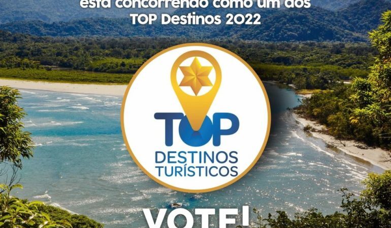 Você já pode votar em Ubatuba como Top Destino Turístico 2022