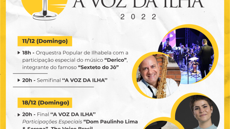 1° Concurso de Canto de Ilhabela “A Voz da Ilha”
