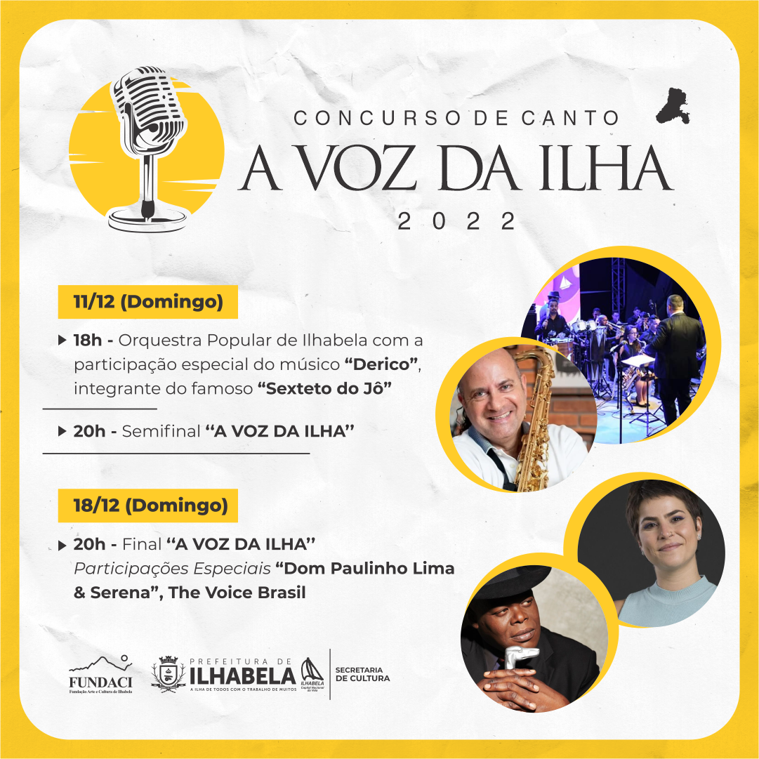 1° Concurso de Canto de Ilhabela “A Voz da Ilha”