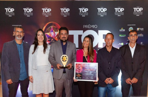 São Sebastião foi o grande vencedor do prêmio Top Destinos Turísticos 2022 na categoria “Turismo Social”
