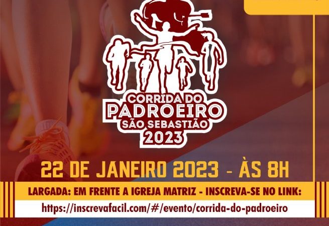 Faça a sua inscrição para a “Corrida do Padroeiro”!