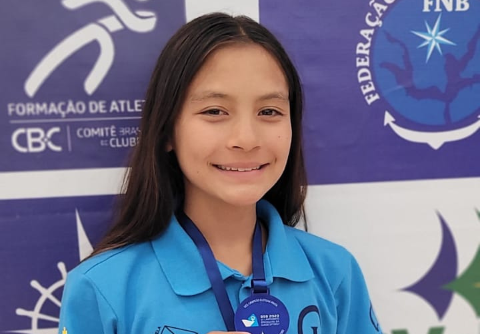 Velejadora de Ilhabela é vice-campeã do 51º Campeonato Brasileiro da Classe Optimist