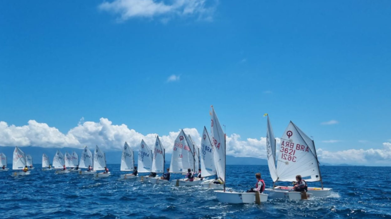 Alunos da Escola de Vela de Ilhabela de olho no Mundial de Optimist