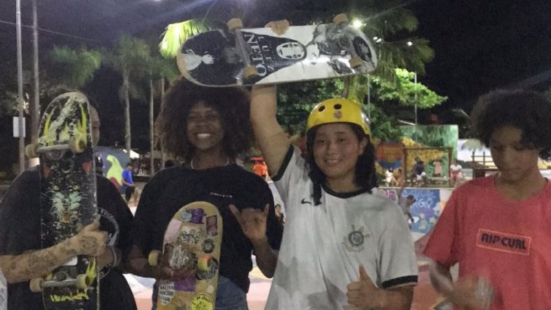 Show de manobras na 1ª Etapa do Festival de Skate de São Sebastião