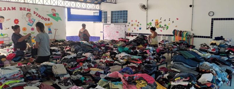 Caraguatatuba celebra o Dia da Família na Escola neste sábado (4/3) para entrega de doação de roupas