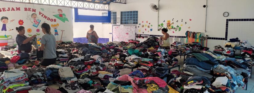 Caraguatatuba celebra o Dia da Família na Escola neste sábado (4/3) para entrega de doação de roupas