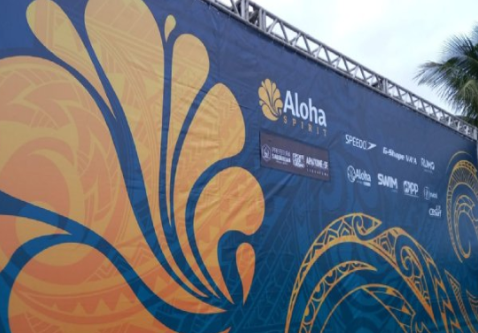 Equipe de natação de São Sebastião compete na primeira etapa do Aloha Spirit 2023