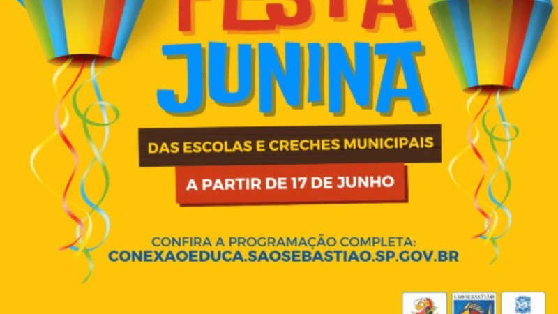 Escolas e creches municipais de São Sebastião se preparam para as tradicionais festas juninas