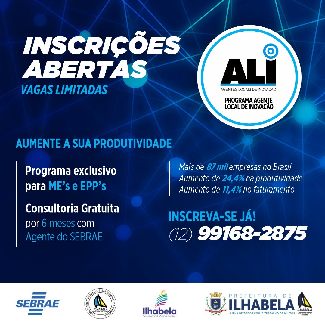 Programa oferecido pela Prefeitura de Ilhabela e Sebrae impulsiona microempresas
