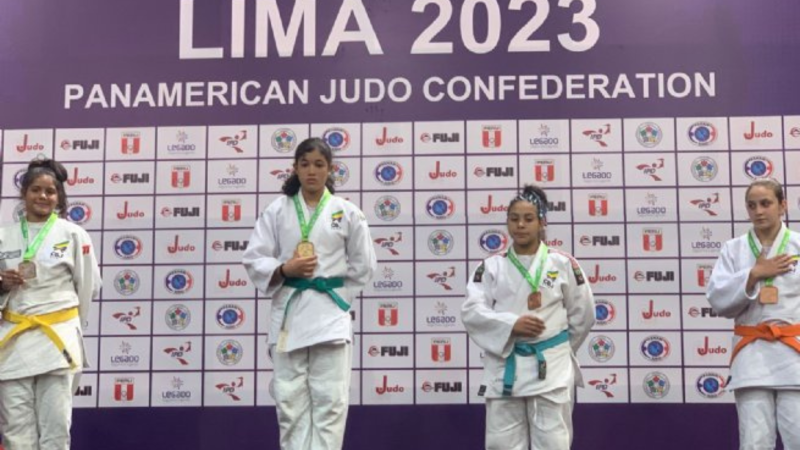 Brilhante conquista da atleta sebastianense que faz história ao triunfar no Pan-Americano de Judô em Lima, no Peru