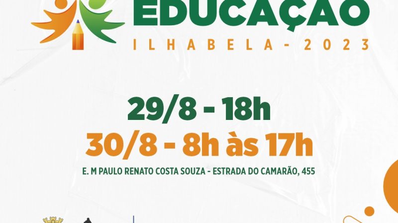 II Conferência Municipal de Educação de Ilhabela está com inscrições abertas