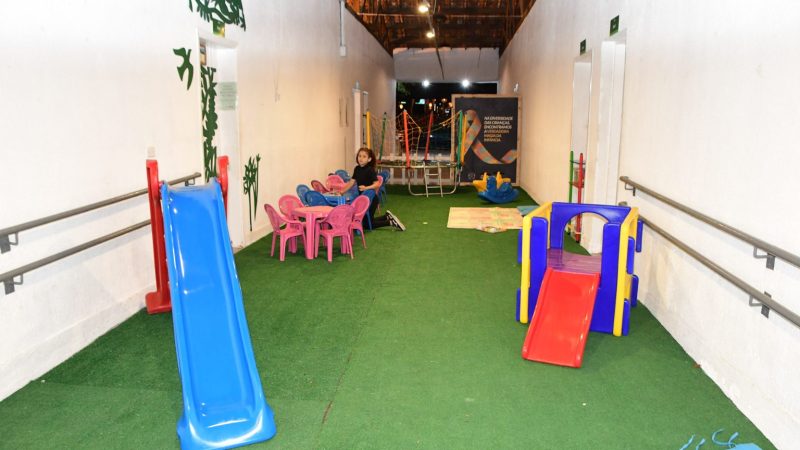 Espaço Kids: Boteco do Camarão conta com área exclusiva para crianças