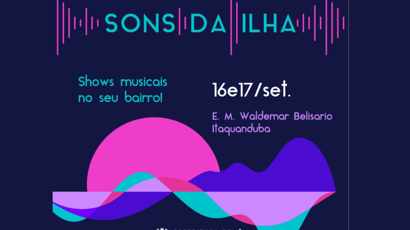 Projeto “Sons da Ilha” leva shows musicais