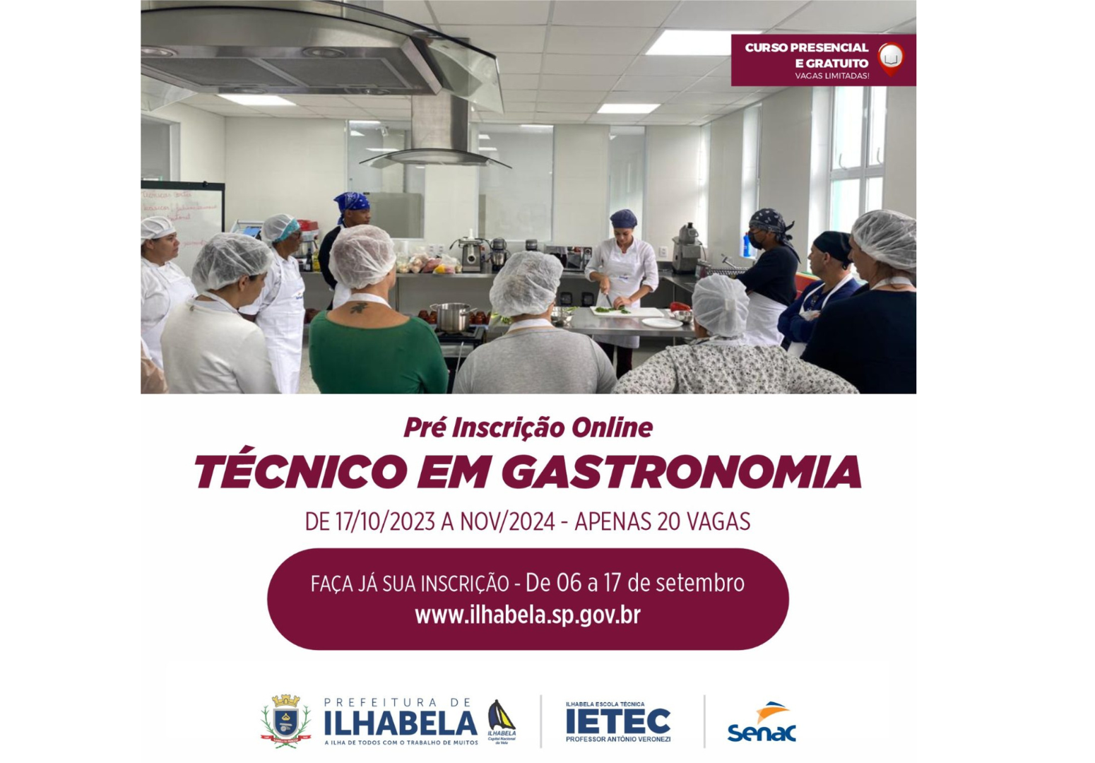 Faça a sua inscrição!