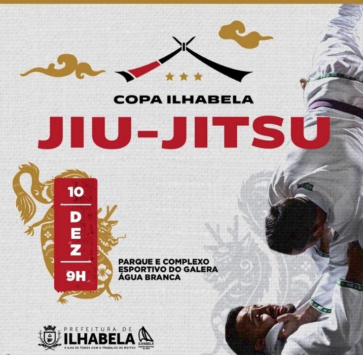 Prefeitura abre inscrições para 4ª Copa Ilhabela de Jiu-Jitsu