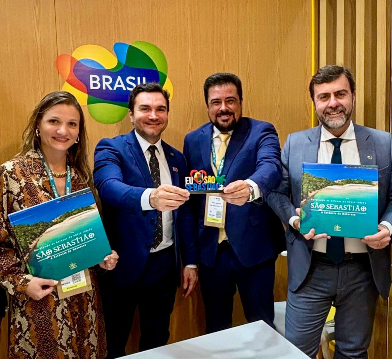 Prefeito Felipe Augusto apresenta São Sebastião na World Travel Market London 2023