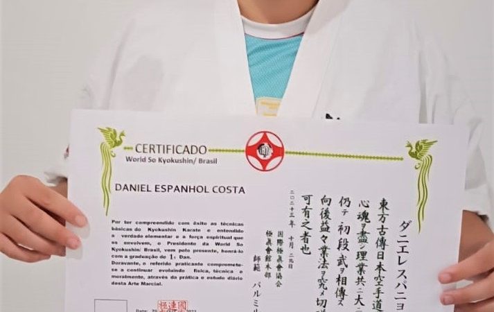 Daniel Espanhol Costa é um vitorioso na vida!