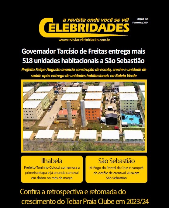 Revista Celebridades, edição de fevereiro