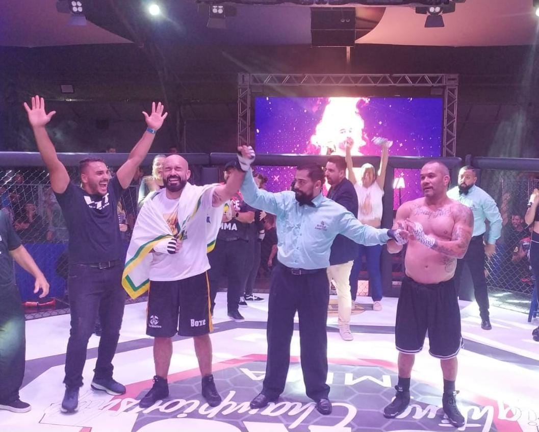 Thomas Saldiva vence desafio de boxe