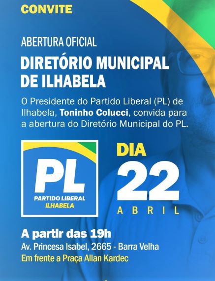 Inauguração do Diretório do PL em Ilhabela