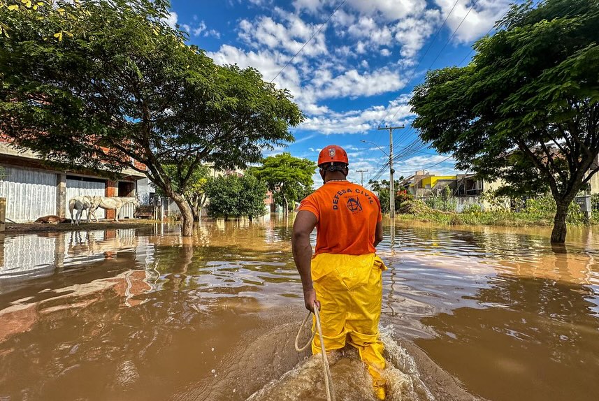 Defesa Civil de São Sebastião vai ao Rio Grande do Sul prestar ajuda humanitária