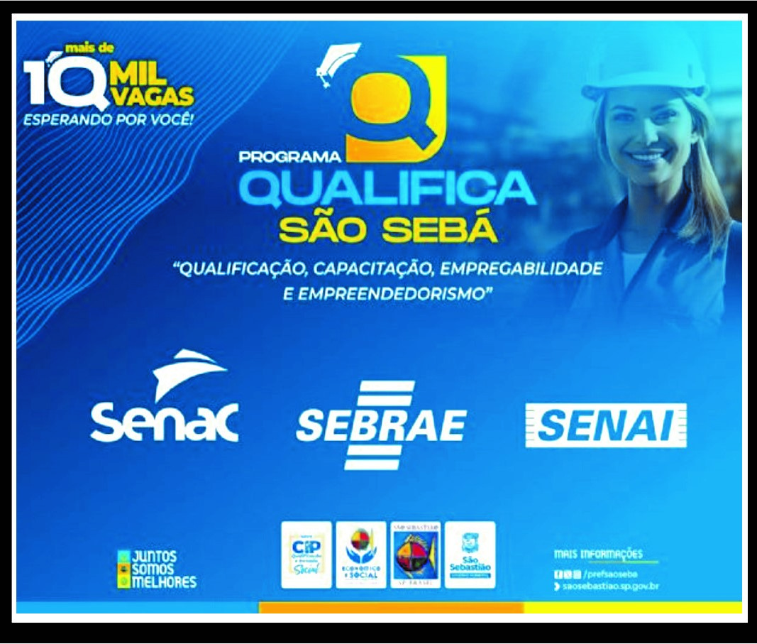 Programa Qualifica São Sebá está com inscrições abertas